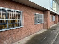 Galvanized Window Grilles Bars Protect Bolton Laboratory